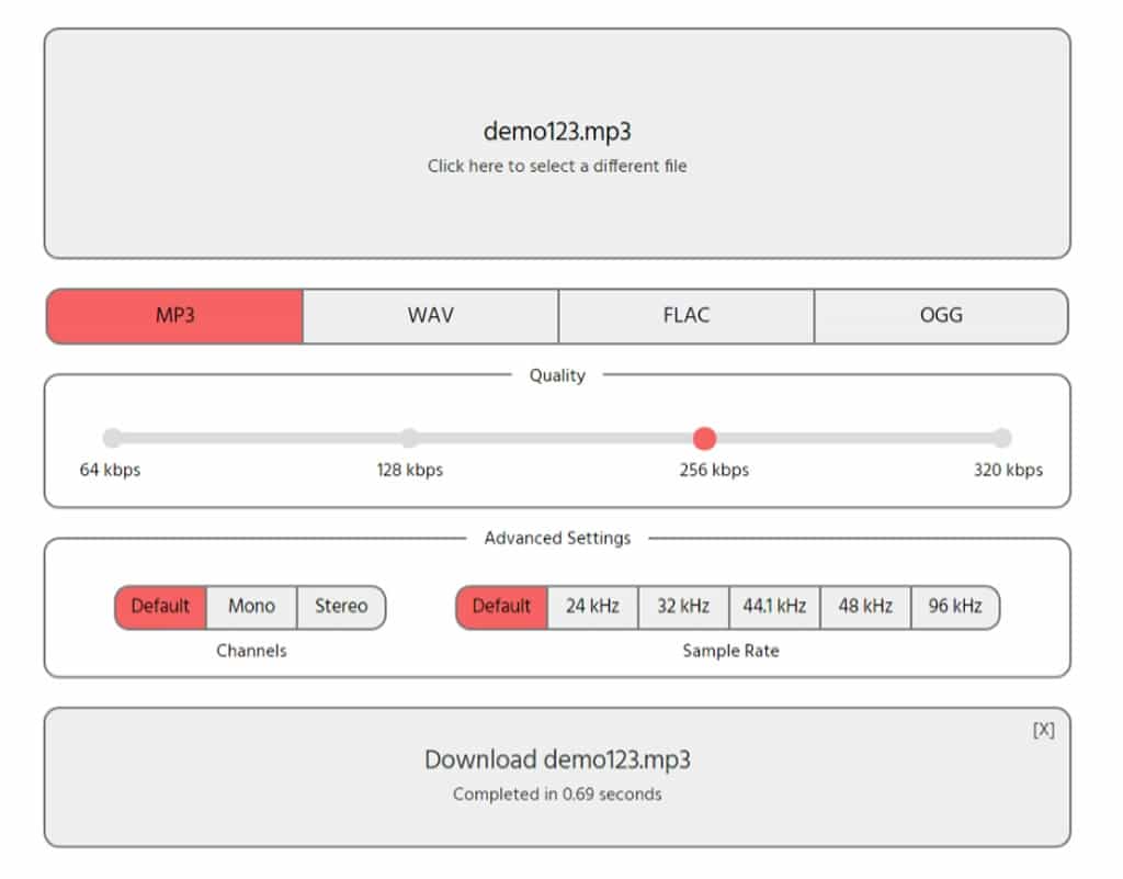線上音檔格式轉換工具:Online Audio Converter 支援 MP3、WAV、FLAC 和 OGG 互轉 線上音檔格式轉換工具:Online Audio Converter 支援 MP3、WAV、FLAC 和 OGG 互轉