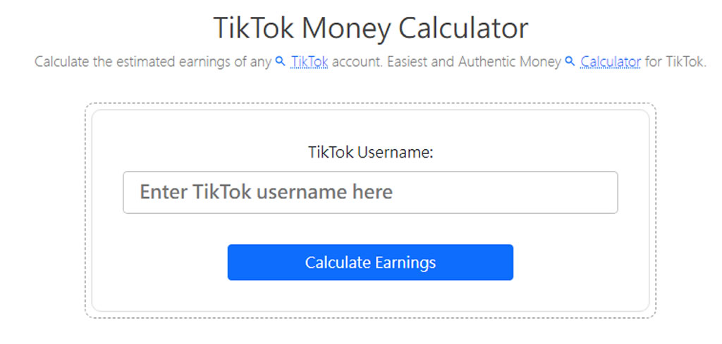 TikTok Money Calculator:快速估算 TikTok 帳號潛在收入的免費工具 TikTok Money Calculator:快速估算 TikTok 帳號潛在收入的免費工具