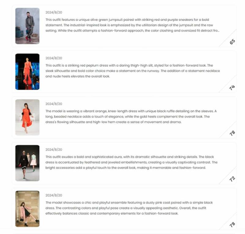 Outfitify：免費 AI 服裝穿搭評價工具，提升自我穿衣品味