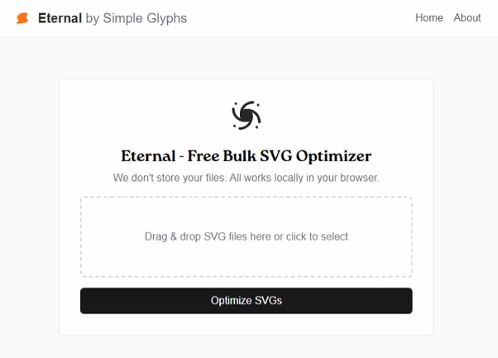 Eternal SVG Optimizer：免費批量最佳化 SVG 圖檔，無需上傳確保安全