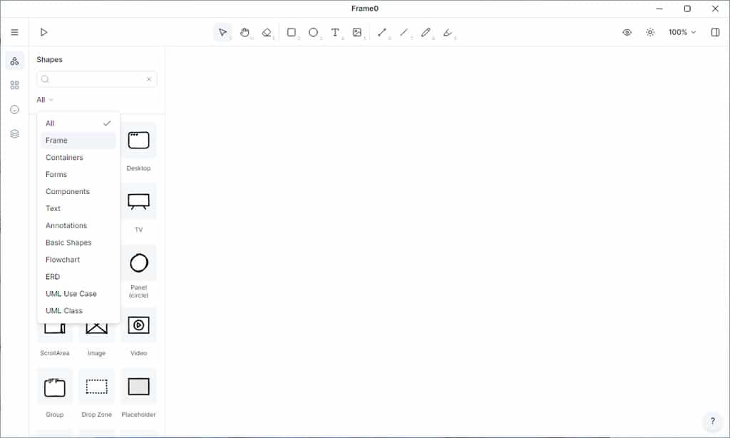 Frame0：輕鬆繪製應用程式流程圖、UML 和介面雛形的免費工具，適用於 macOS 與 Windows