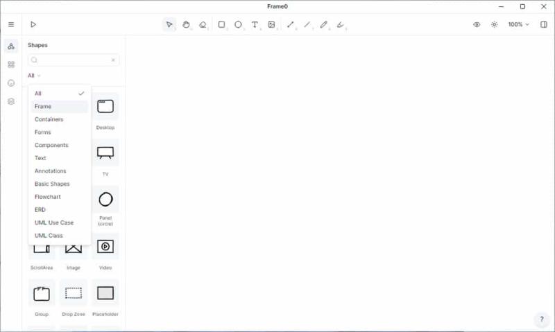 Frame0：輕鬆繪製應用程式流程圖、UML 和介面雛形的免費工具，適用於 macOS 與 Windows