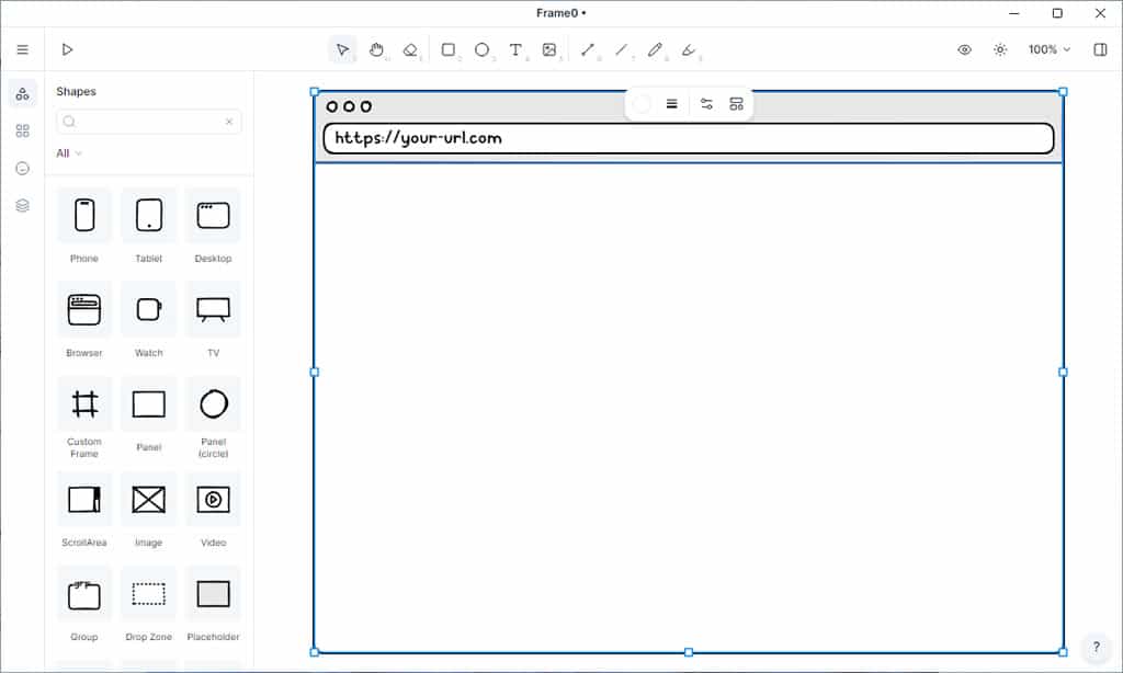 Frame0：輕鬆繪製應用程式流程圖、UML 和介面雛形的免費工具，適用於 macOS 與 Windows