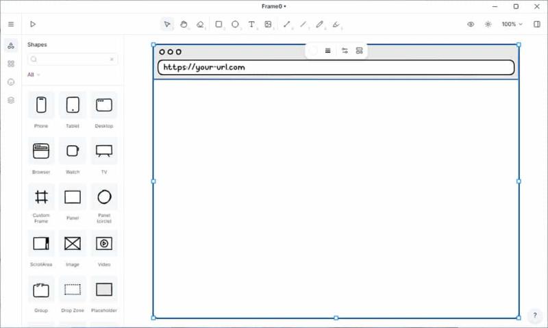 Frame0：輕鬆繪製應用程式流程圖、UML 和介面雛形的免費工具，適用於 macOS 與 Windows