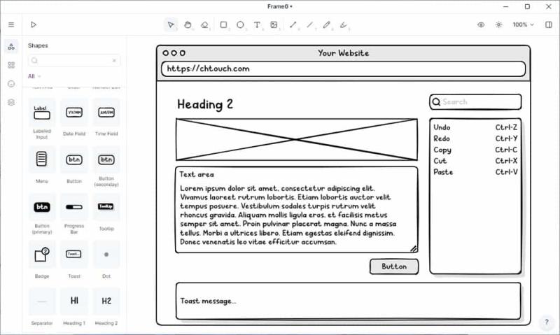 Frame0：輕鬆繪製應用程式流程圖、UML 和介面雛形的免費工具，適用於 macOS 與 Windows