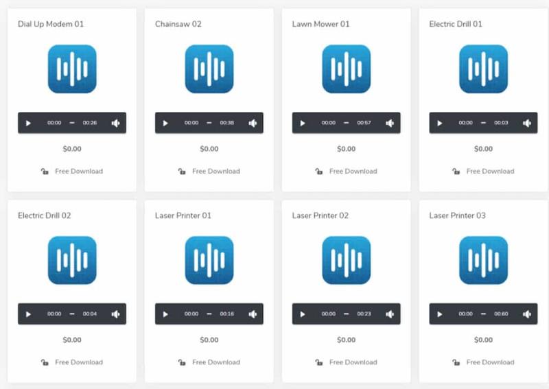 SoundGator：免費音效素材網站，提供多種類型的短音效下載