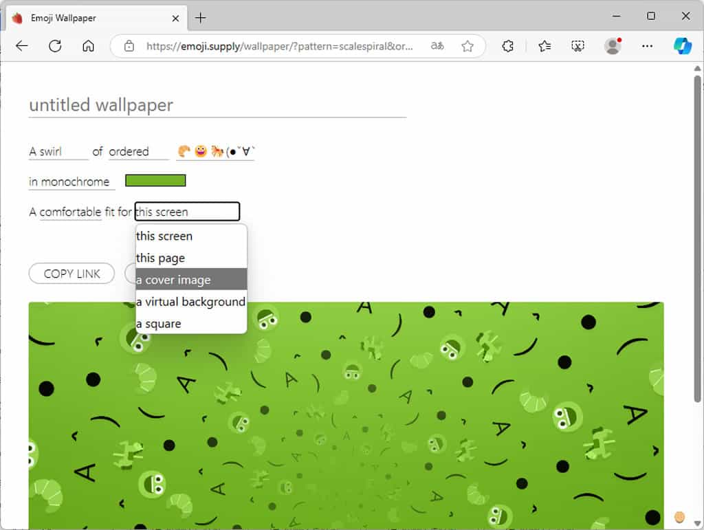 Emoji Wallpaper:輕鬆利用 Emoji、符號或字元打造獨特風格的封面和背景圖片 Emoji Wallpaper:輕鬆利用 Emoji、符號或字元打造獨特風格的封面和背景圖片