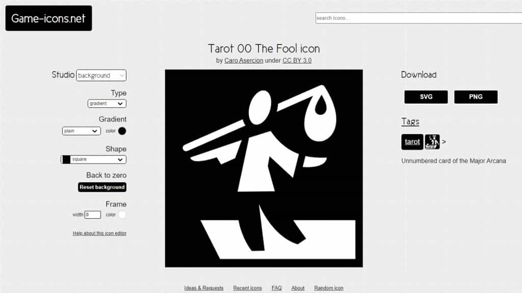 Game-icons.net:免費適用遊戲開發的商用圖示素材,支援顏色、尺寸、變形等自定義編輯 Game-icons.net:免費適用遊戲開發的商用圖示素材,支援顏色、尺寸、變形等自定義編輯