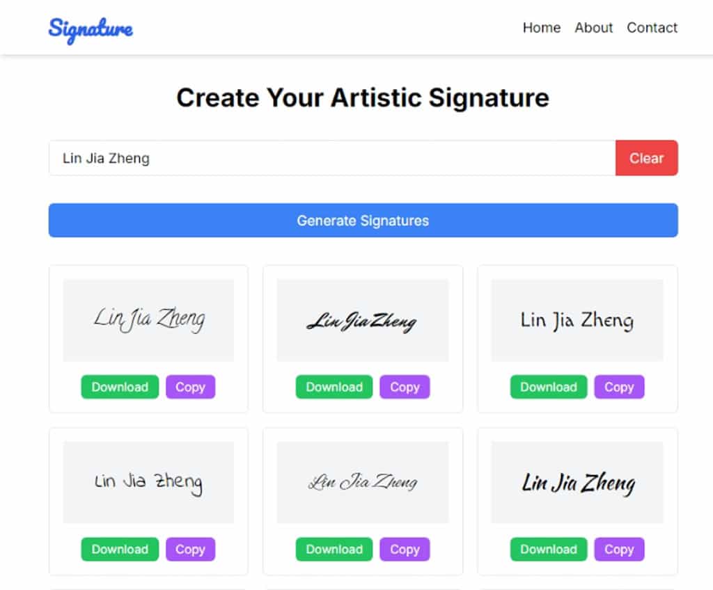 Signature 簽名生成器：快速打造專屬電子簽名的免費線上工具