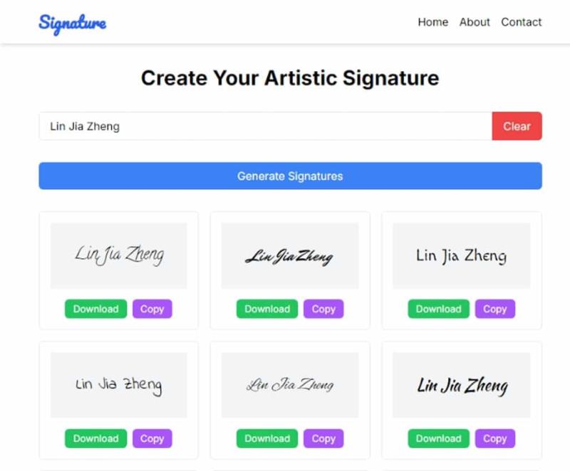 Signature 簽名生成器：快速打造專屬電子簽名的免費線上工具