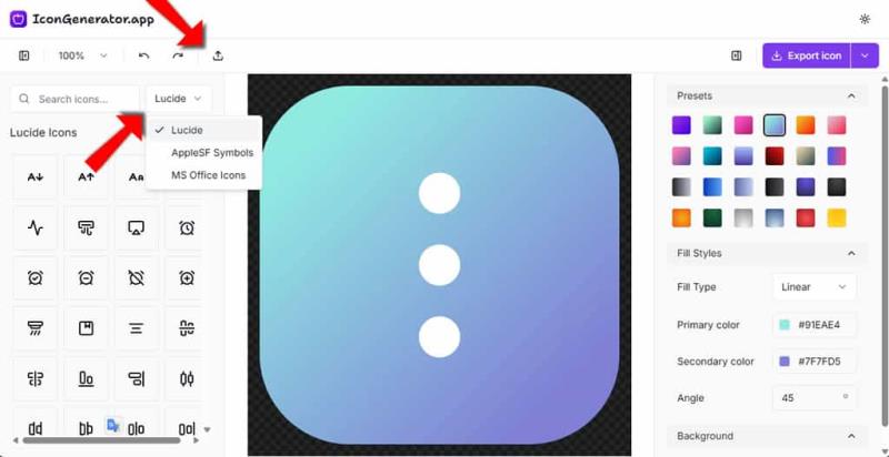 IconGenerator.app：利用 Apple SF Symbols 等圖示集，免費建立可商用的應用程式和網站圖標