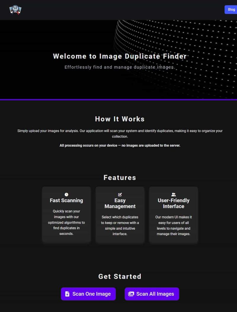PixDuplicate：免上傳快速找出並刪除重複照片的免費線上工具