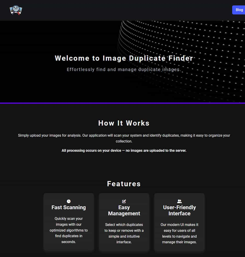 PixDuplicate：免上傳快速找出並刪除重複照片的免費線上工具