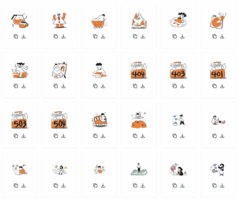 Handy Arrows：免費手繪箭頭與插畫圖庫，支援向量格式及 React 元件