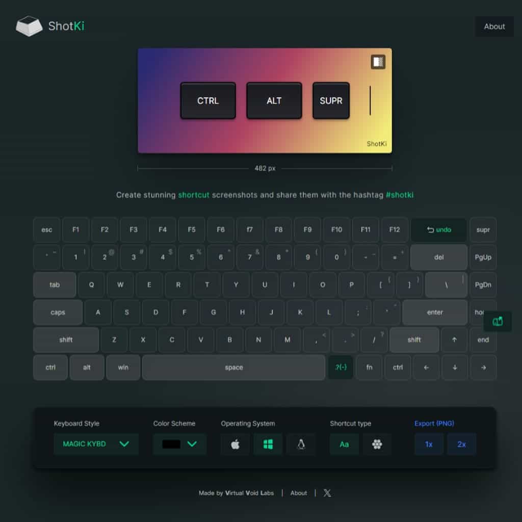 ShotKi:鍵盤快捷鍵圖片生成免費工具,支援 Windows、Mac 和 Linux 系統 ShotKi:鍵盤快捷鍵圖片生成免費工具,支援 Windows、Mac 和 Linux 系統