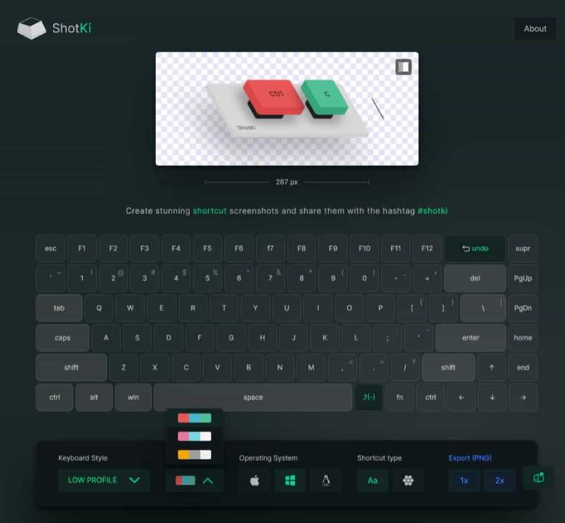 ShotKi：鍵盤快捷鍵圖片生成免費工具，支援 Windows、Mac 和 Linux 系統