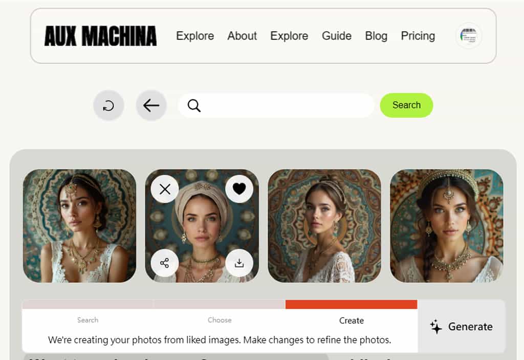Aux Machina：輕鬆用 AI 生成與上傳圖片相似且可商用的免費圖像