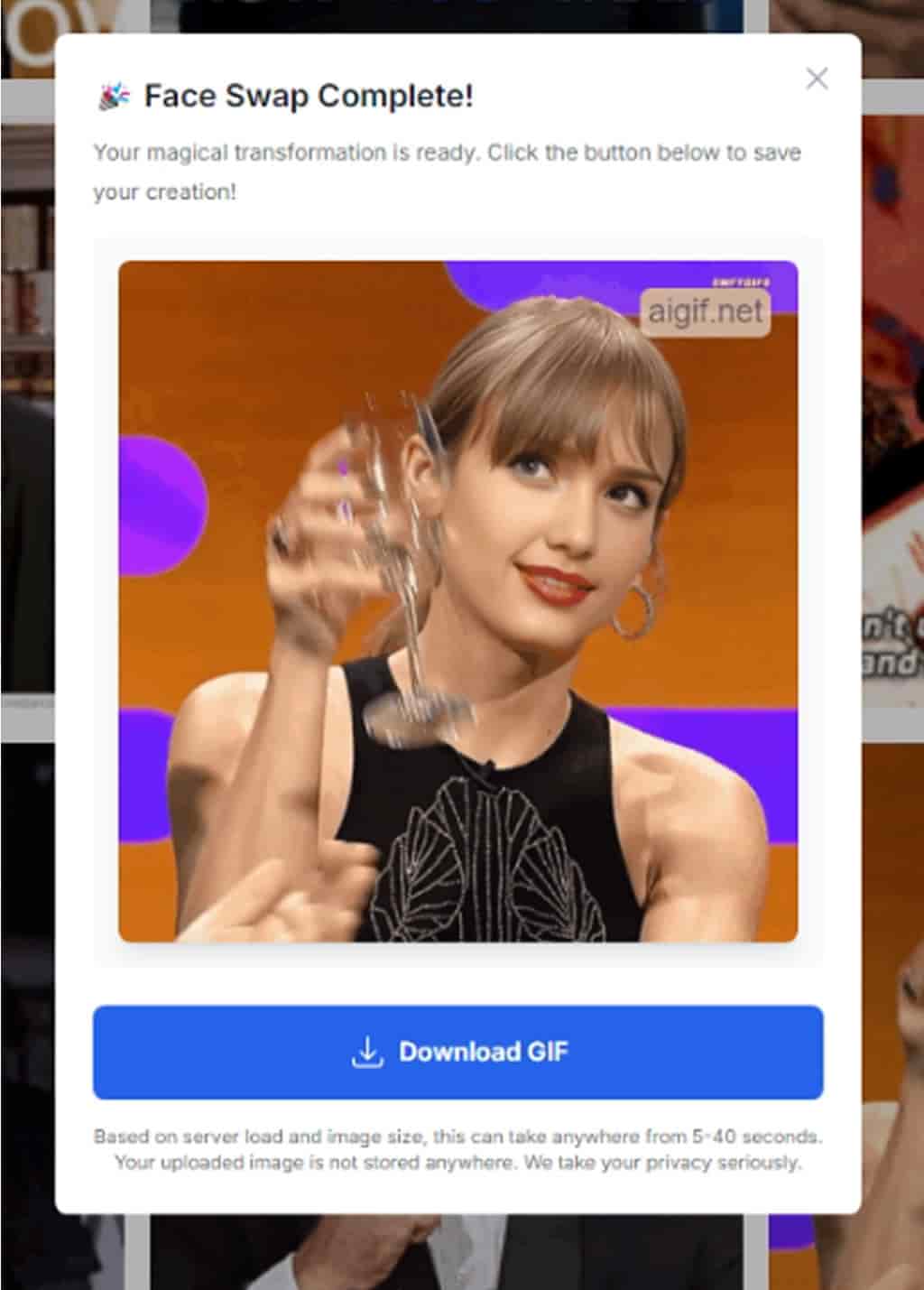 AIGIF：免費線上 AI 換臉工具，輕鬆替換 GIF 動畫人臉