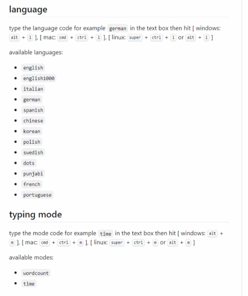 typings：多語言線上免費打字練習工具，專為提升打字技能而設計