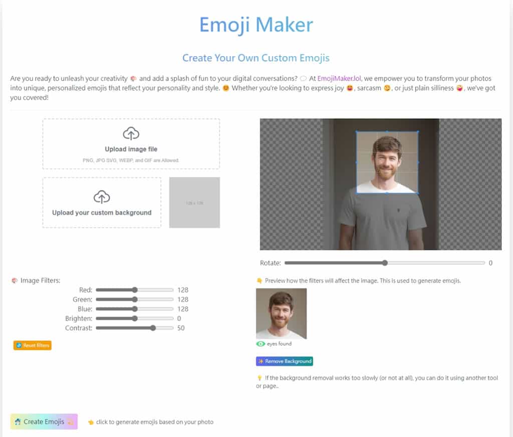 Emoji Maker:輕鬆打造自己是主角的靜態與動態表情圖檔 Emoji Maker:輕鬆打造自己是主角的靜態與動態表情圖檔