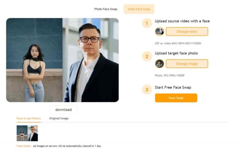 BeArt：免費且不限使用次數的 AI 換臉工具，支援照片、影片與 GIF