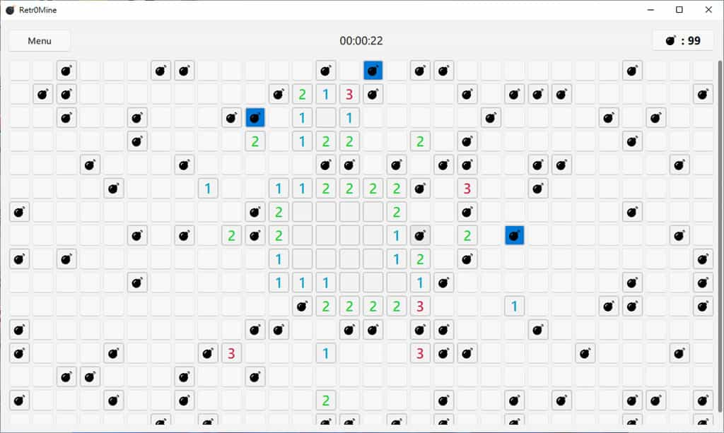 Retr0Mine：免安裝經典踩地雷遊戲，可選挑戰難易度