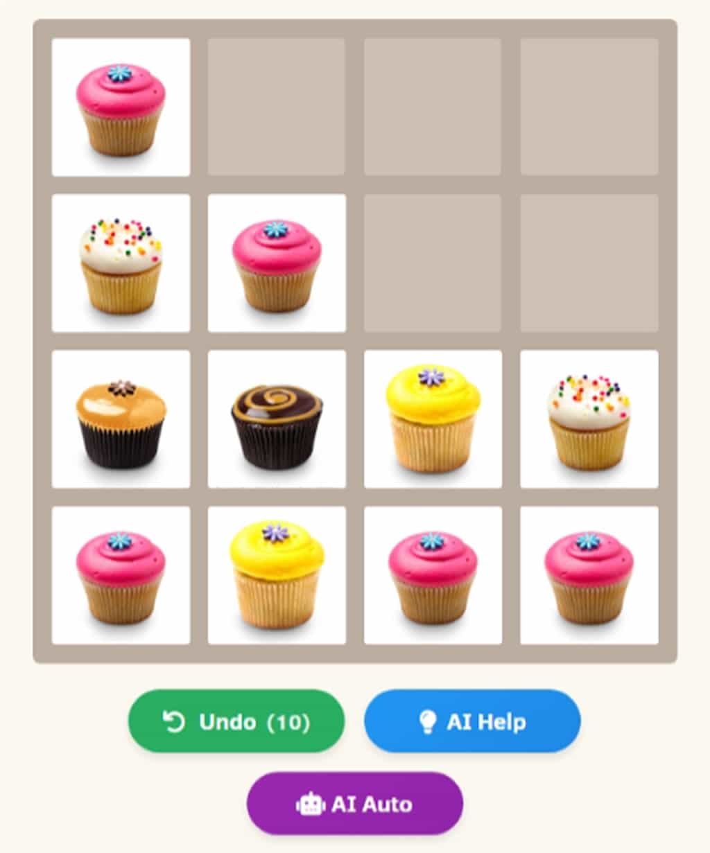 2048 Cupcakes 經典單人 2048 滑塊線上遊戲,AI 輔助輕鬆挑戰高分 2048 Cupcakes 經典單人 2048 滑塊線上遊戲,AI 輔助輕鬆挑戰高分