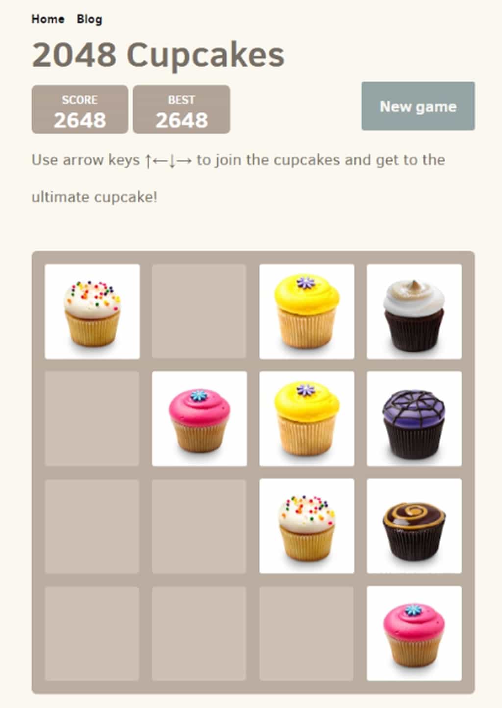 2048 Cupcakes 經典單人 2048 滑塊線上遊戲,AI 輔助輕鬆挑戰高分 2048 Cupcakes 經典單人 2048 滑塊線上遊戲,AI 輔助輕鬆挑戰高分