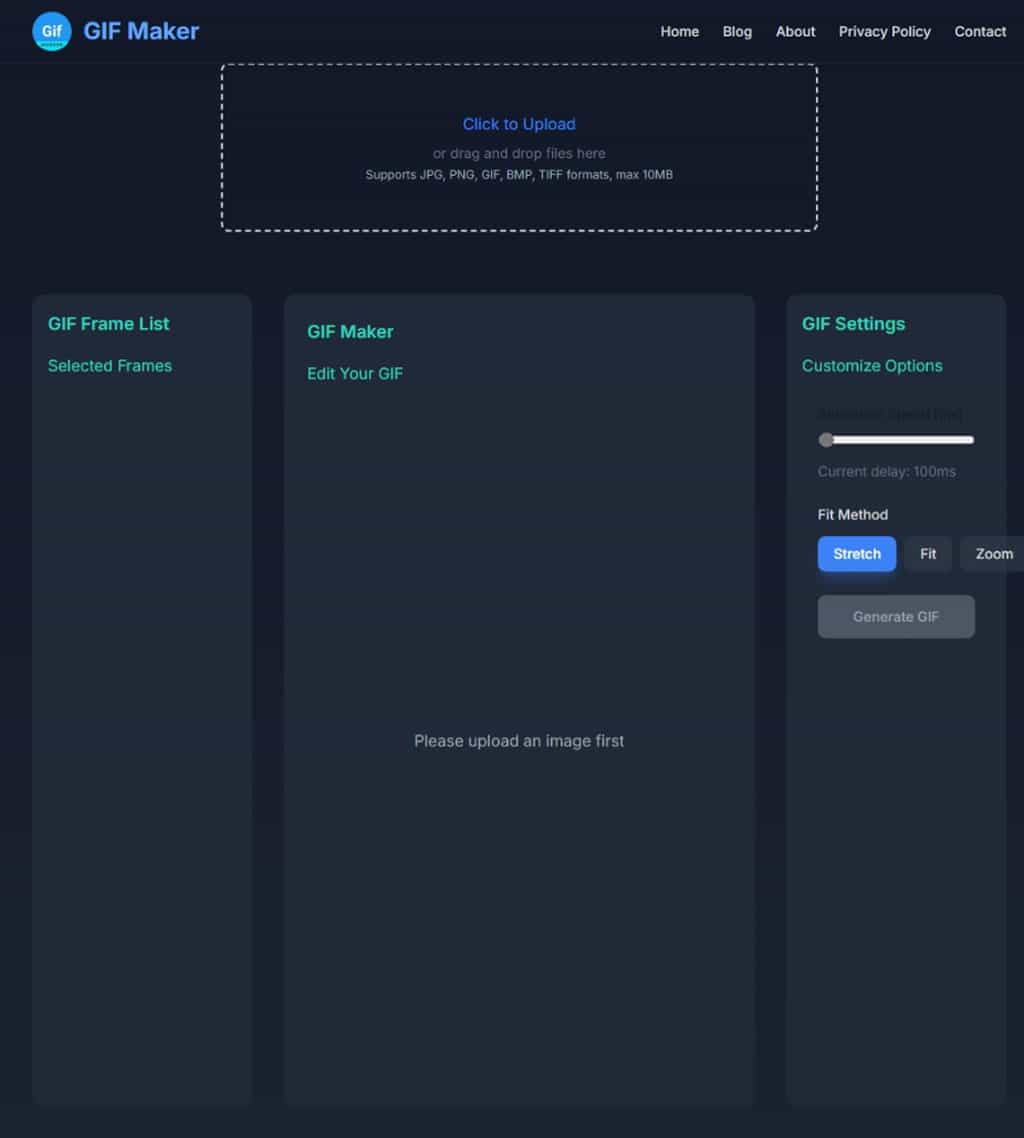 GIF Maker 免費線上 GIF 製作工具,輕鬆上傳多張照片快速生成動畫 GIF Maker 免費線上 GIF 製作工具,輕鬆上傳多張照片快速生成動畫