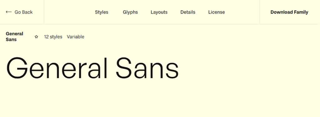 Fontshare 免費英文字型下載資源，可供個人和商業用途使用