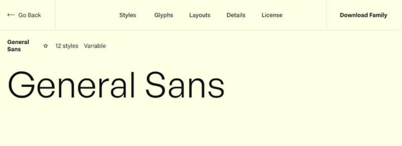 Fontshare 免費英文字型下載資源，可供個人和商業用途使用