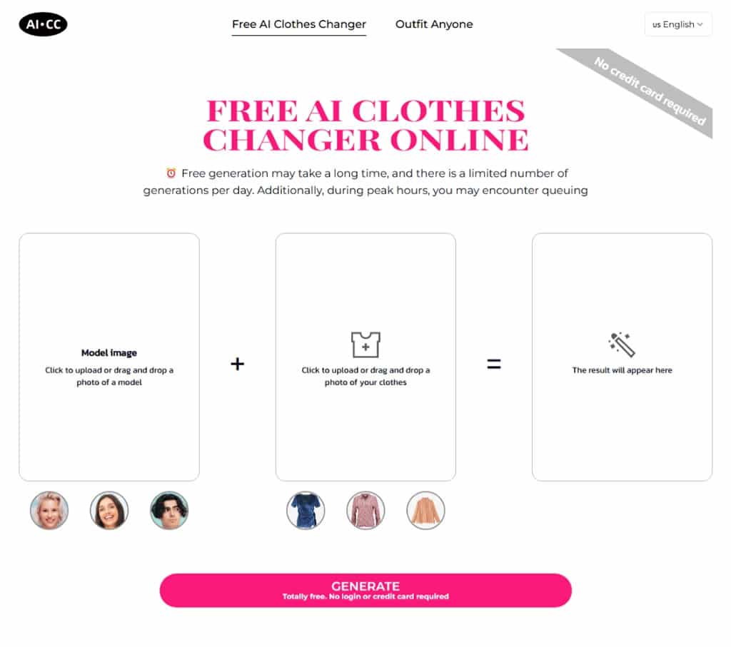 AI Clothes Changer：AI 線上試衣，讓網購更精準