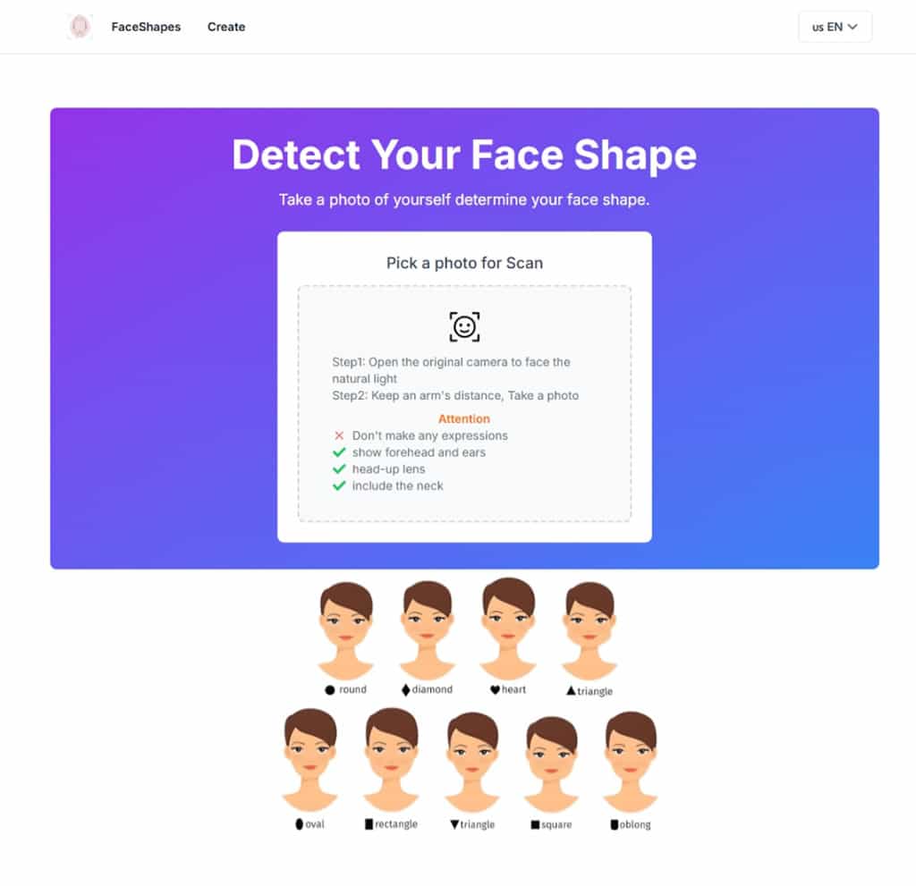 免費 AI 臉型分析工具 FaceShapes，找出最適合你的眼鏡、髮型與美容建議