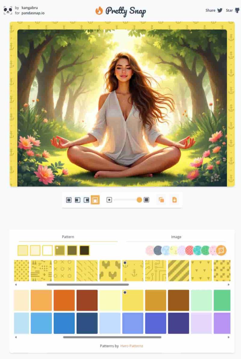 Pretty Snap：輕鬆為圖片添加相框與美化效果的線上免費工具
