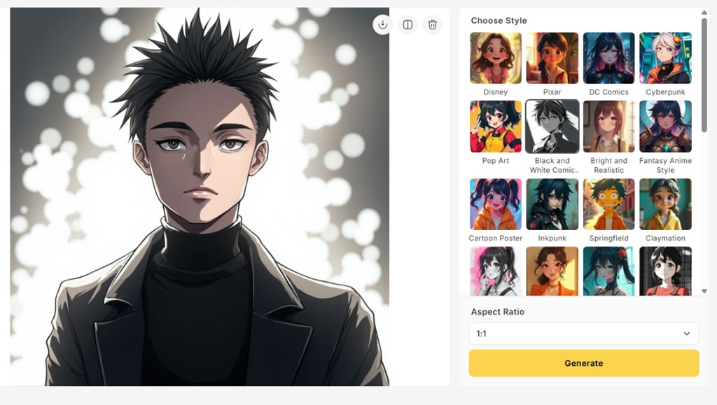 一鍵墜入動漫宇宙!免費 vheer AI Anime Portrait Generator 開啟你的照片變身風格 一鍵墜入動漫宇宙!免費 vheer AI Anime Portrait Generator 開啟你的照片變身風格
