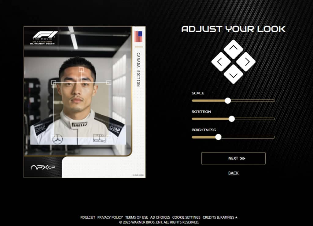 F1 The Movie | Driver Racing Card 賽車證產生器登場！一鍵打造專屬 F1 身份卡