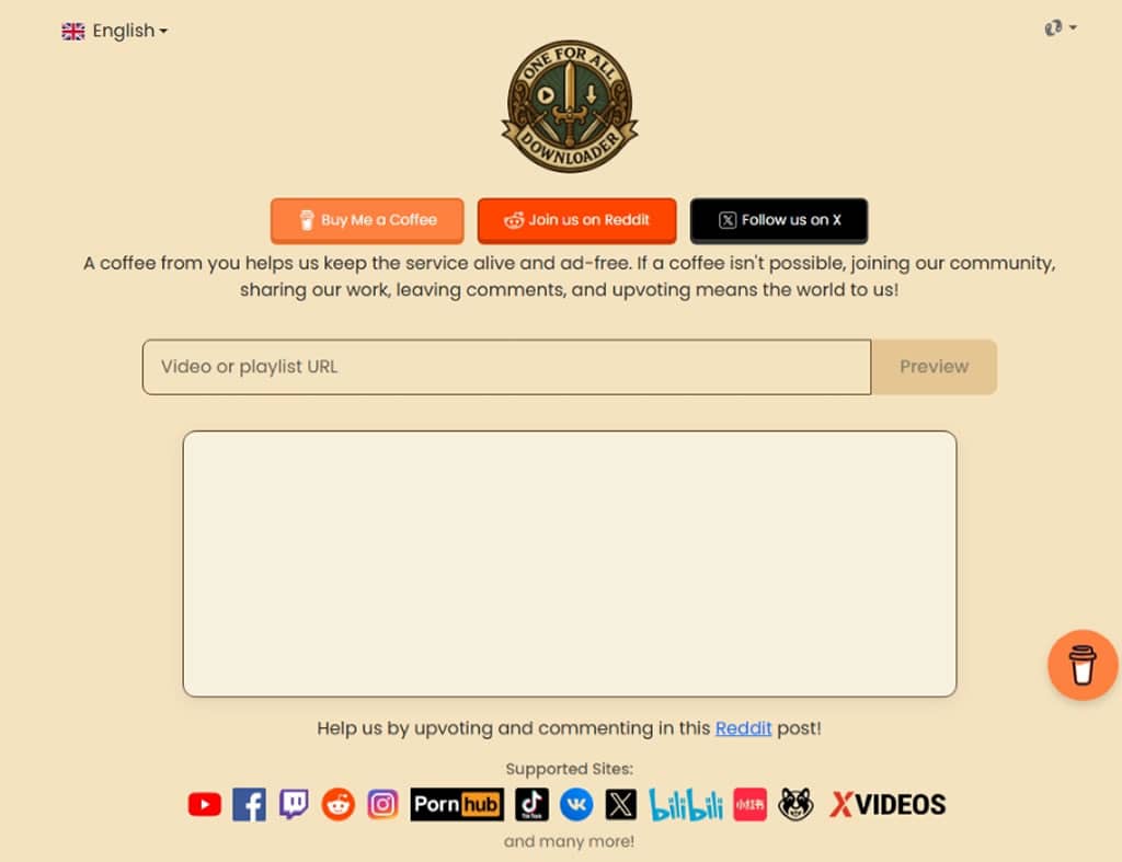 一站搞定影片下載與轉檔！OFA Downloader 支援 YouTube、IG、TikTok 等數百站