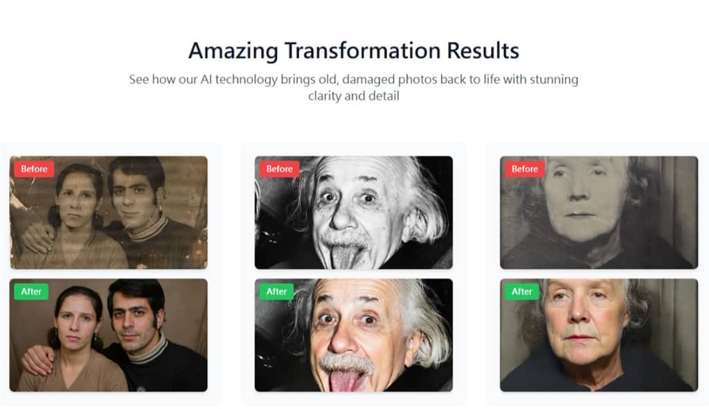 Restore Old Photos:免費 AI 老照片修復工具,讓歷史回憶重現光彩 Restore Old Photos:免費 AI 老照片修復工具,讓歷史回憶重現光彩