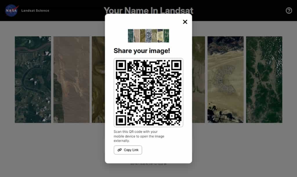 用衛星影像寫下你的名字!NASA「Your Name in Landsat」讓地球地貌為你作畫 用衛星影像寫下你的名字!NASA「Your Name in Landsat」讓地球地貌為你作畫