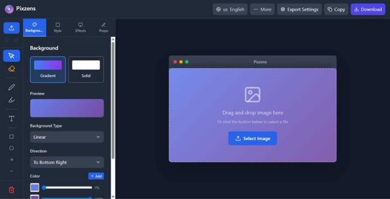 Pixzens 截圖美化工具：一鍵打造專業級視覺效果的瀏覽器擴充功能