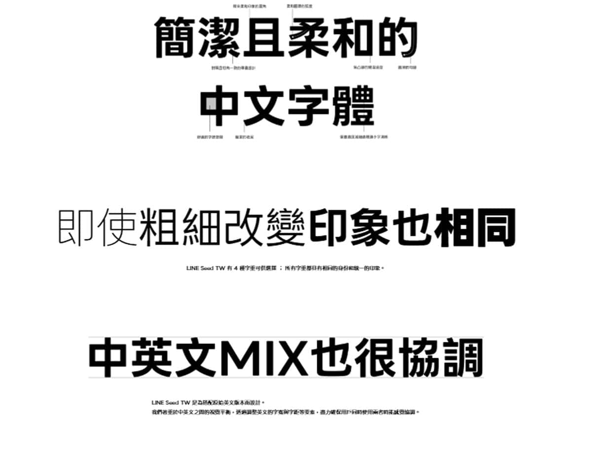 LINE Seed TW:圓潤親切的繁體中文字體,不但免費還可商用 LINE Seed TW:圓潤親切的繁體中文字體,不但免費還可商用