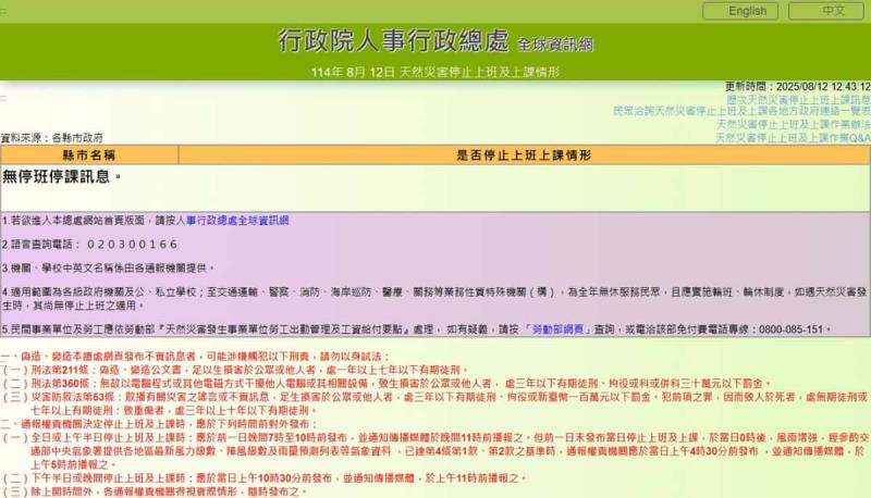 颱風來了不用慌！超實用颱風資訊查詢平台，讓你掌握最新動態和停班停課消息