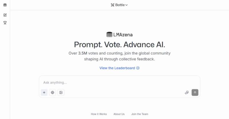 LMArena 免費 AI 模型比較平台！匿名競技場找出最強 AI，還能體驗 Nano Banana