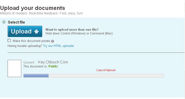 scribd 線上將 Word、Excel、PowerPoint、PDF、TXT...等文件格式，嵌入網頁或分享