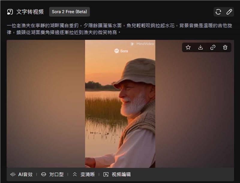 免邀請碼免VPN！MindVideo 讓你無限次免費用 Sora 2 生成影片