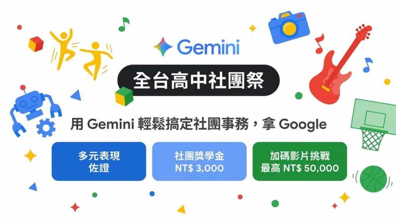 Google AI Pro 學生免費一年！台灣大專生限定，完整功能、申請方式一次看