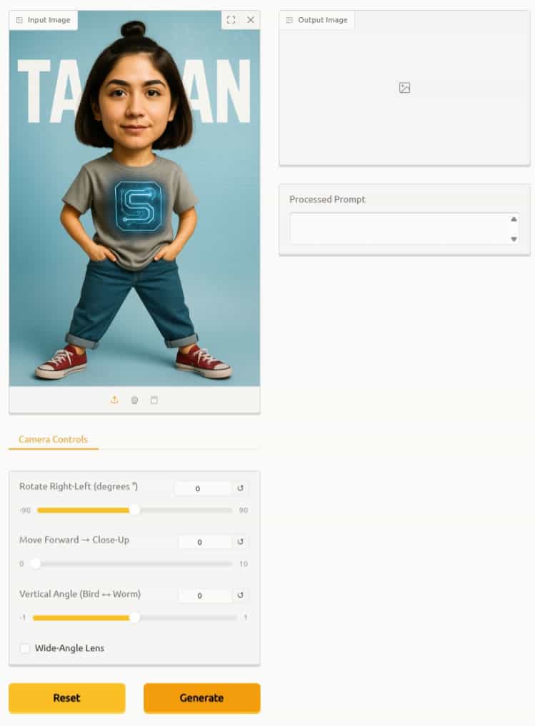 Qwen Image Edit Angles：用 AI 輕鬆生成多角度影像，一張照片就能變換視角