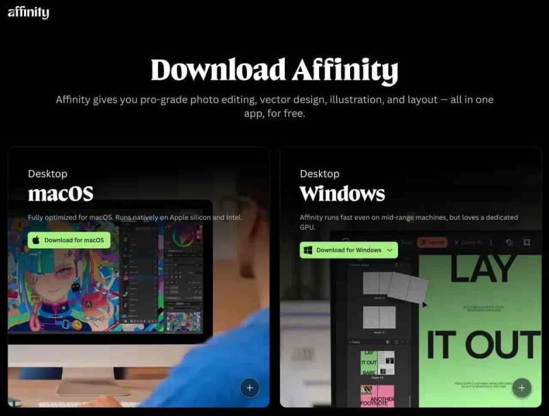 告別訂閱制！Canva 旗下 Affinity 永久免費，向量設計、影像處理、排版工具全面開放