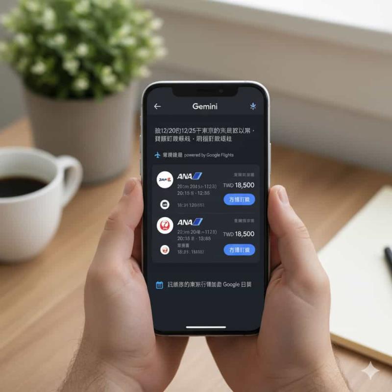 還在用 AI 寫 Email？Gemini 3 現在能幫你「畫」地圖、訂機票，還能看懂你的視訊