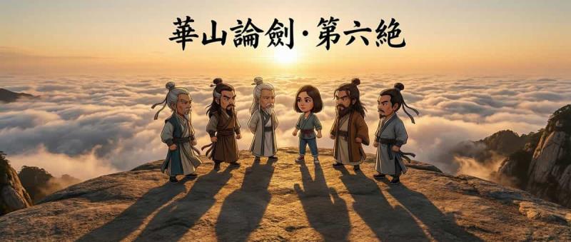 當金庸遇到 Nano Banana Pro，用提示詞生成武俠文學想像圖